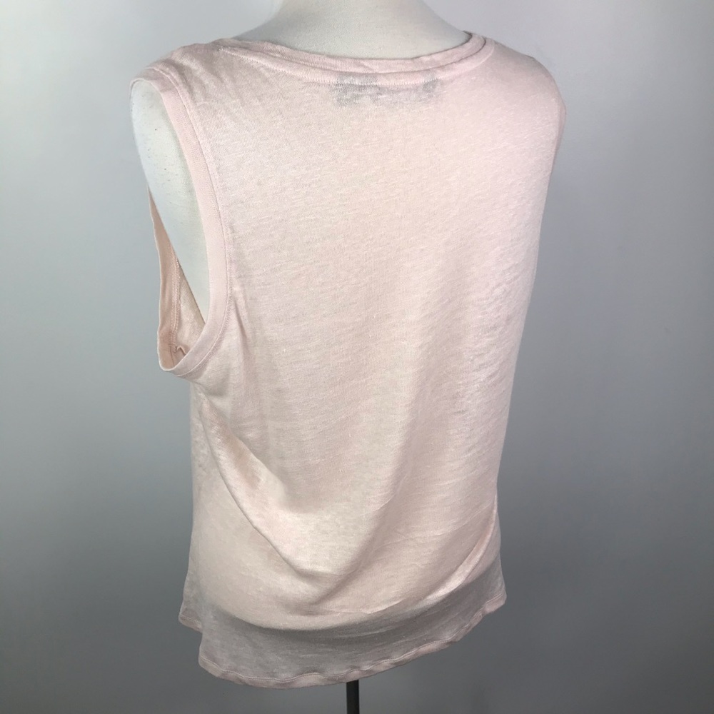 Athleta 100% linen loose fitted sleeveless tank - Picture 6 of 10